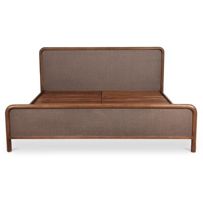 Alternative view of Rye Queen Bed Warm Brown