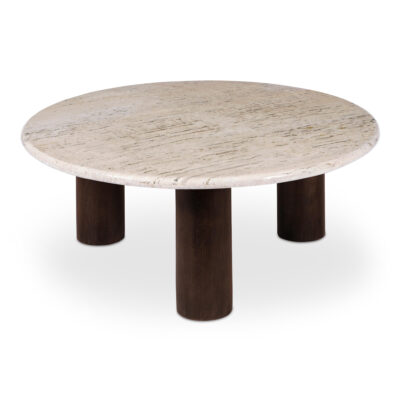 Alternative view of Landon Coffee Table Beige Travertine