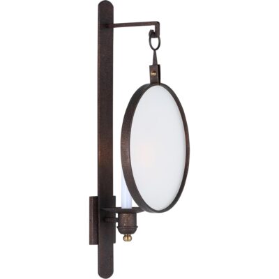 Alternative view of Leggit Sconce - Bronze Electrified