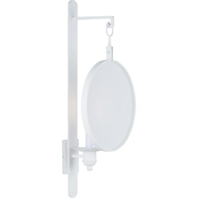Alternative view of Leggit Sconce - White Electrified