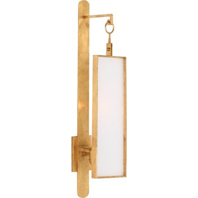 Alternative view of Belk Sconce - Gold Electrified