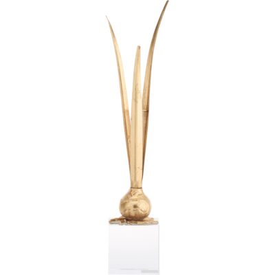 Alternative view of Bulb Gold Leaf Vase