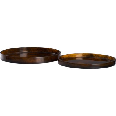 Alternative view of Vista Tortoise Tray - Set of 2