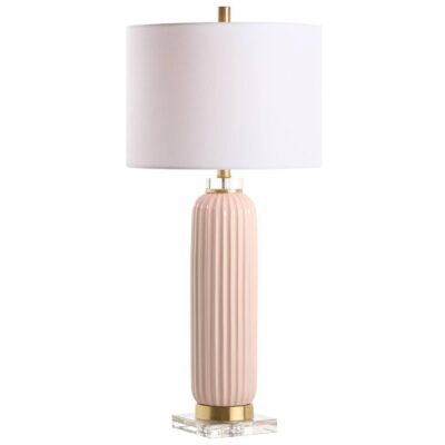 Samuel Ceramic Lamp - Pink