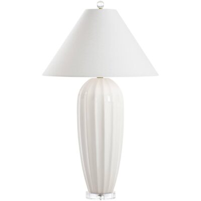 Alternative view of Roberson Lamp - White