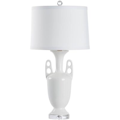 Alternative view of Neoclassical Lamp - White