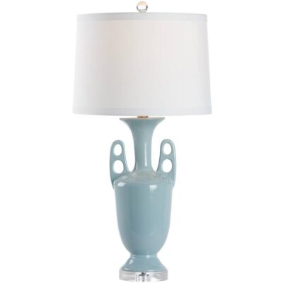 Neoclassical Lamp - Pale Blue