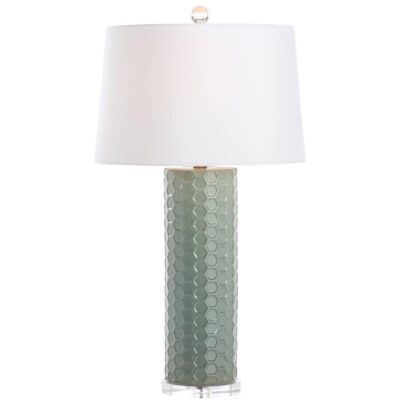 April Honeycomb Lamp - Green