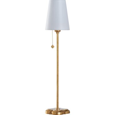 Alternative view of Quatrefoil Table Lamp - Gold Leaf