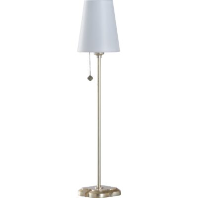 Alternative view of Quatrefoil Table Lamp - Silver Leaf