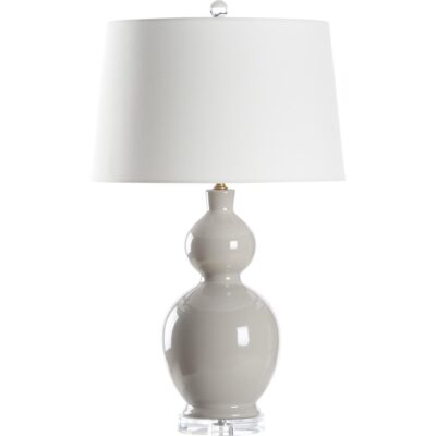 Alternative view of Murano Ceramic Lamp - Gray
