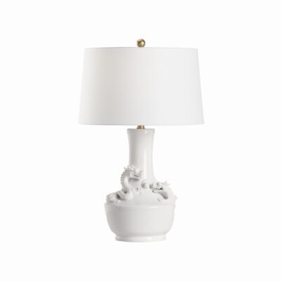 Alternative view of Pinyin Table Lamp - White Shade