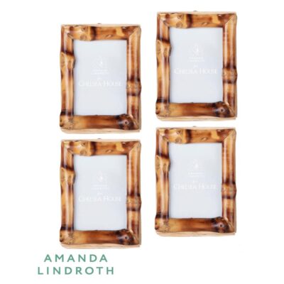 Short Knot Bamboo Frame 2x3 - Set of 4