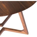Godenza Dining Table Round Walnut - Image 4