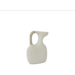 Vila 13In Sculptural Vessel Cream White - Image 2