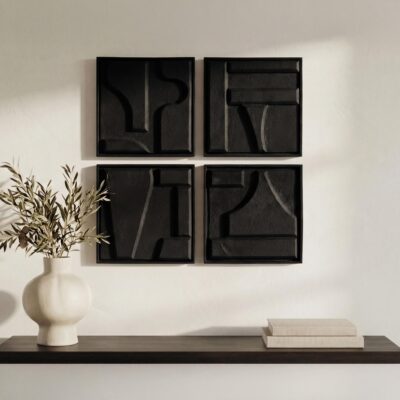 Alternative view of Alva Wall Sculpture-Set Of 4
