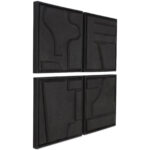 Alva Wall Sculpture-Set Of 4 - Image 3