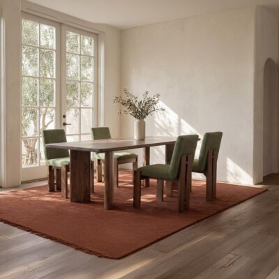 Alternative view of Lia Dining Table Dark Brown
