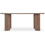 Lia Dining Table Dark Brown - Image 2