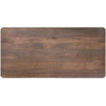 Lia Dining Table Dark Brown - Image 5