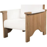 Bauer Accent Chair Cream - Image 5