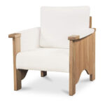 Bauer Accent Chair Cream - Image 4
