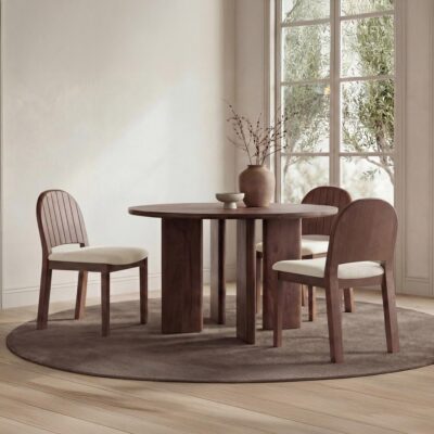 Alternative view of Emil Dining Chair Cream-Set of Two