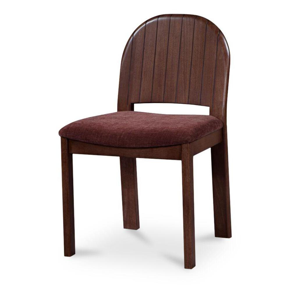 Emil Dining Chair Berry-Set of Two 4 Emil Dining Chair Berry-Set of Two - Image 4