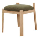Oli Dining Chair Dark Green-Set of Two - Image 4
