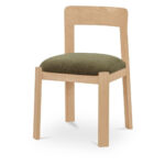 Oli Dining Chair Dark Green-Set of Two - Image 3