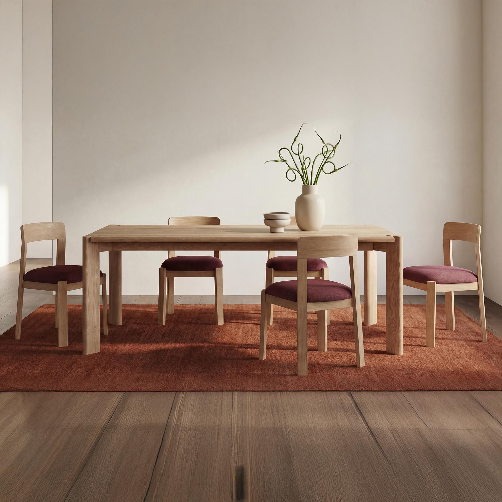 Oli Dining Chair Berry-Set of Two - Image 2