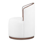 Rossi Swivel Dining Chair Cream 11 Rossi Swivel Dining Chair Cream - Image 3