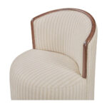 Rossi Swivel Dining Chair Stripe 14 Rossi Swivel Dining Chair Stripe - Image 6