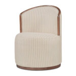 Rossi Swivel Dining Chair Stripe 13 Rossi Swivel Dining Chair Stripe - Image 5