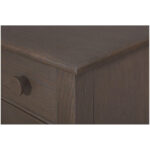 Loren Small Nightstand Dark Brown - Image 6