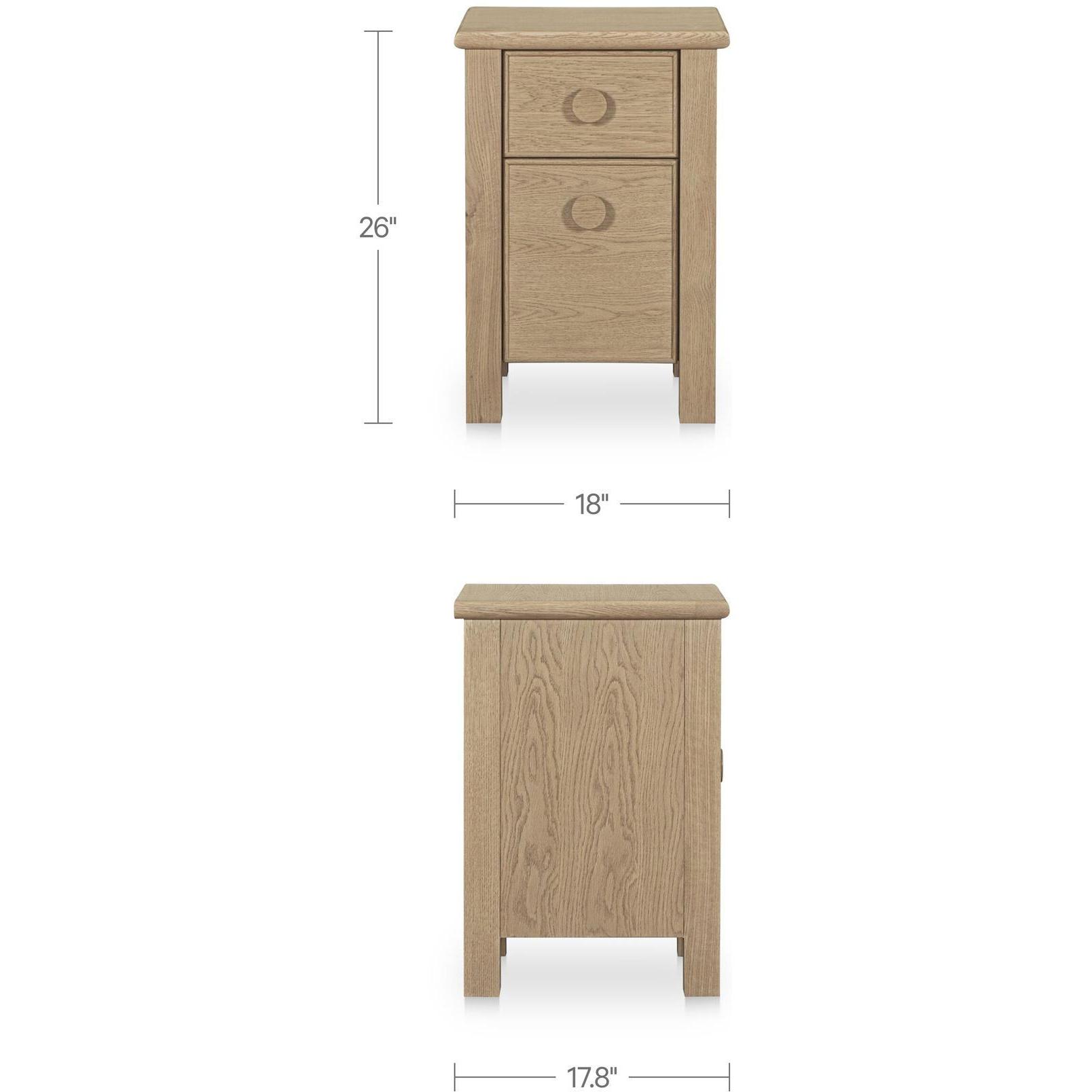 Loren Small Nightstand Natural - Image 3