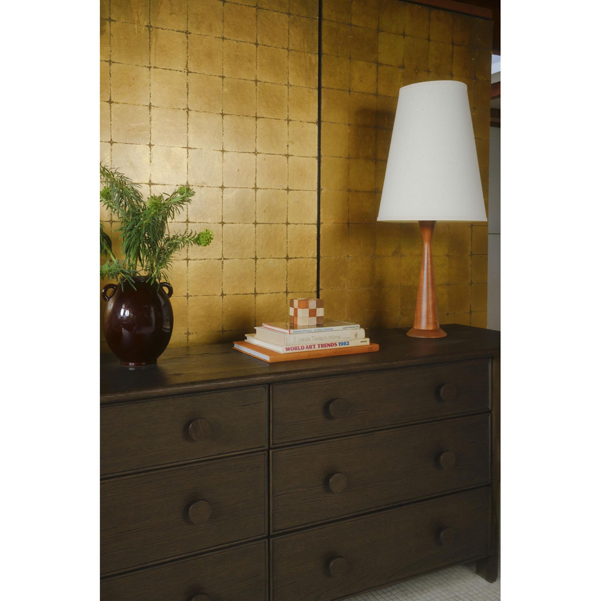 Loren 6 Drawer Dresser Dark Brown - Image 5