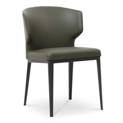 Alternative view of Delaney Dining Chair Dark Green-Set of Two