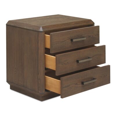 Alternative view of Caleb Nightstand Brown
