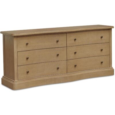 Alternative view of Clarence 6 Drawer Dresser Natural