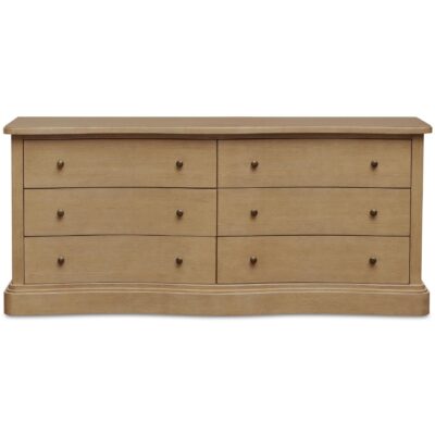 Clarence 6 Drawer Dresser Natural