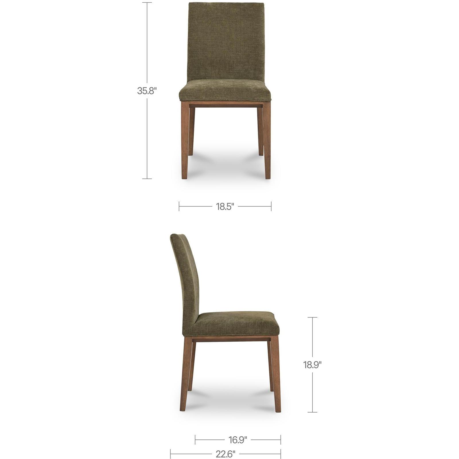 Frankie Dining Chair Olive-Set Of Two - Image 3
