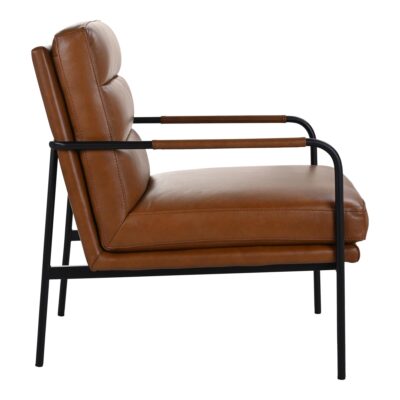 Alternative view of Verlaine Chair Chestnut Brown