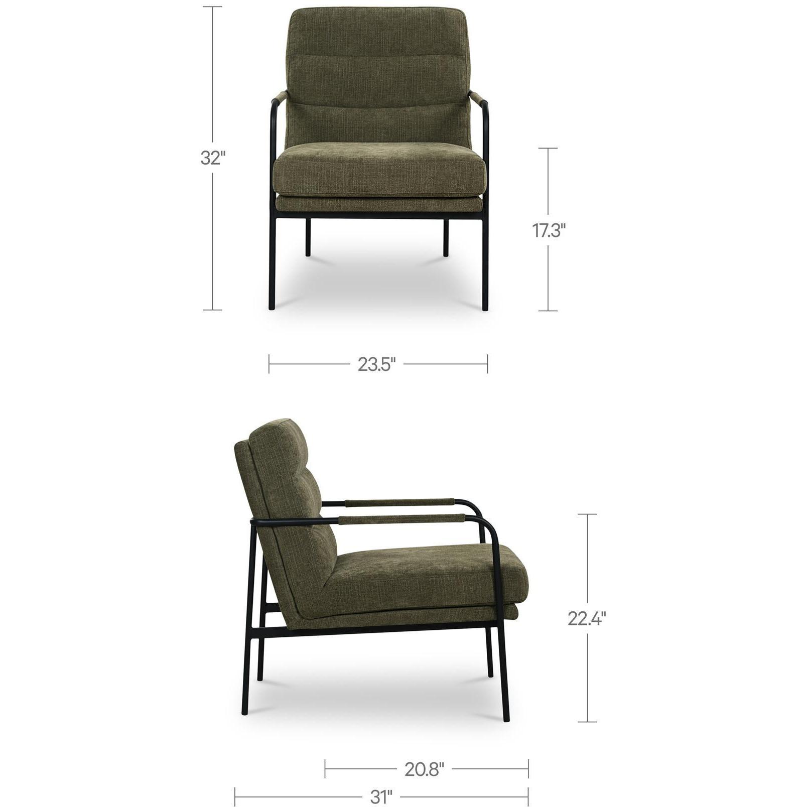 Verlaine Chair Olive - Image 3