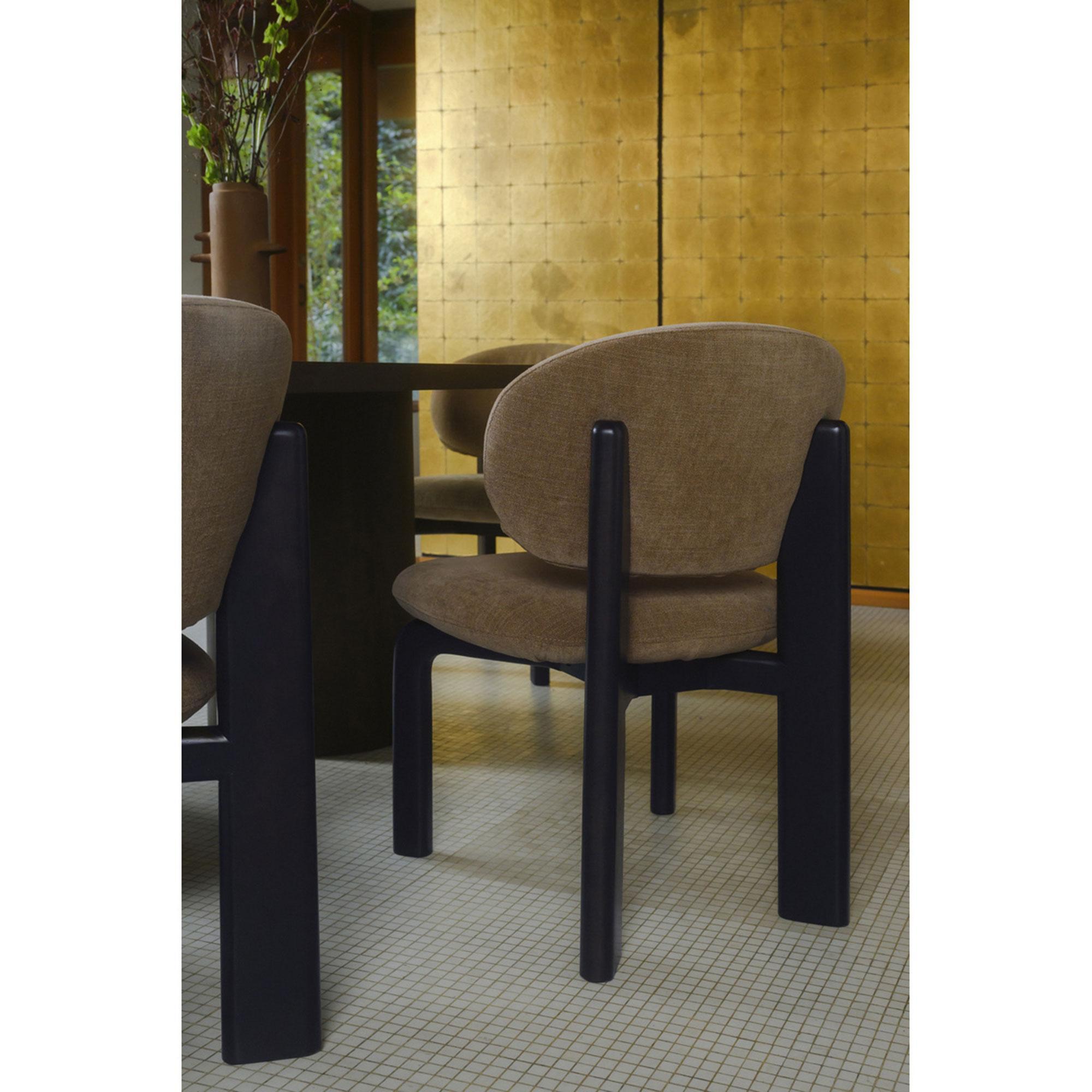 Sami Dining Chair Brown Set Of Two - Image 3