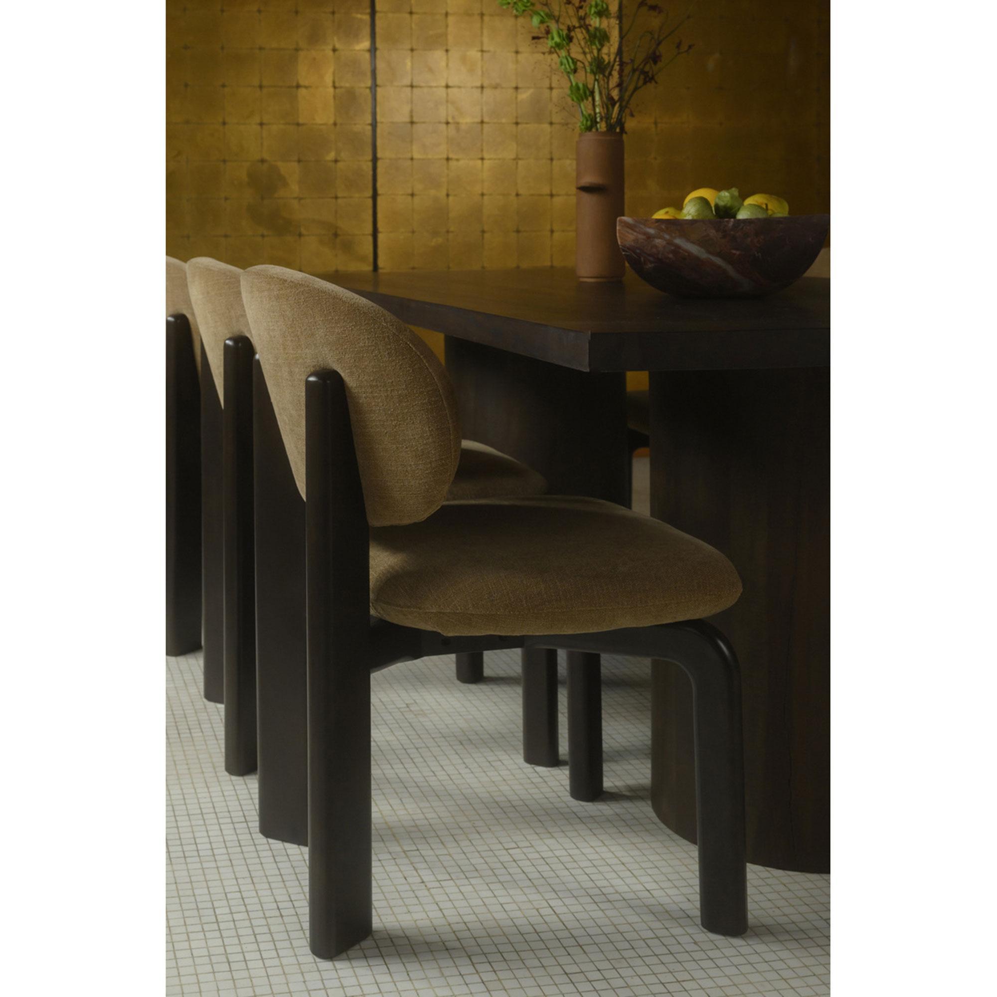 Sami Dining Chair Brown Set Of Two - Image 4
