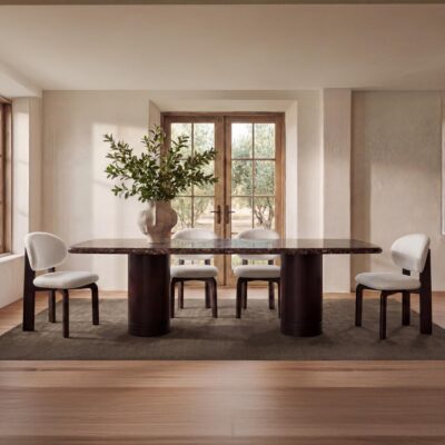 Alternative view of Sami Dining Chair White Set Of Two