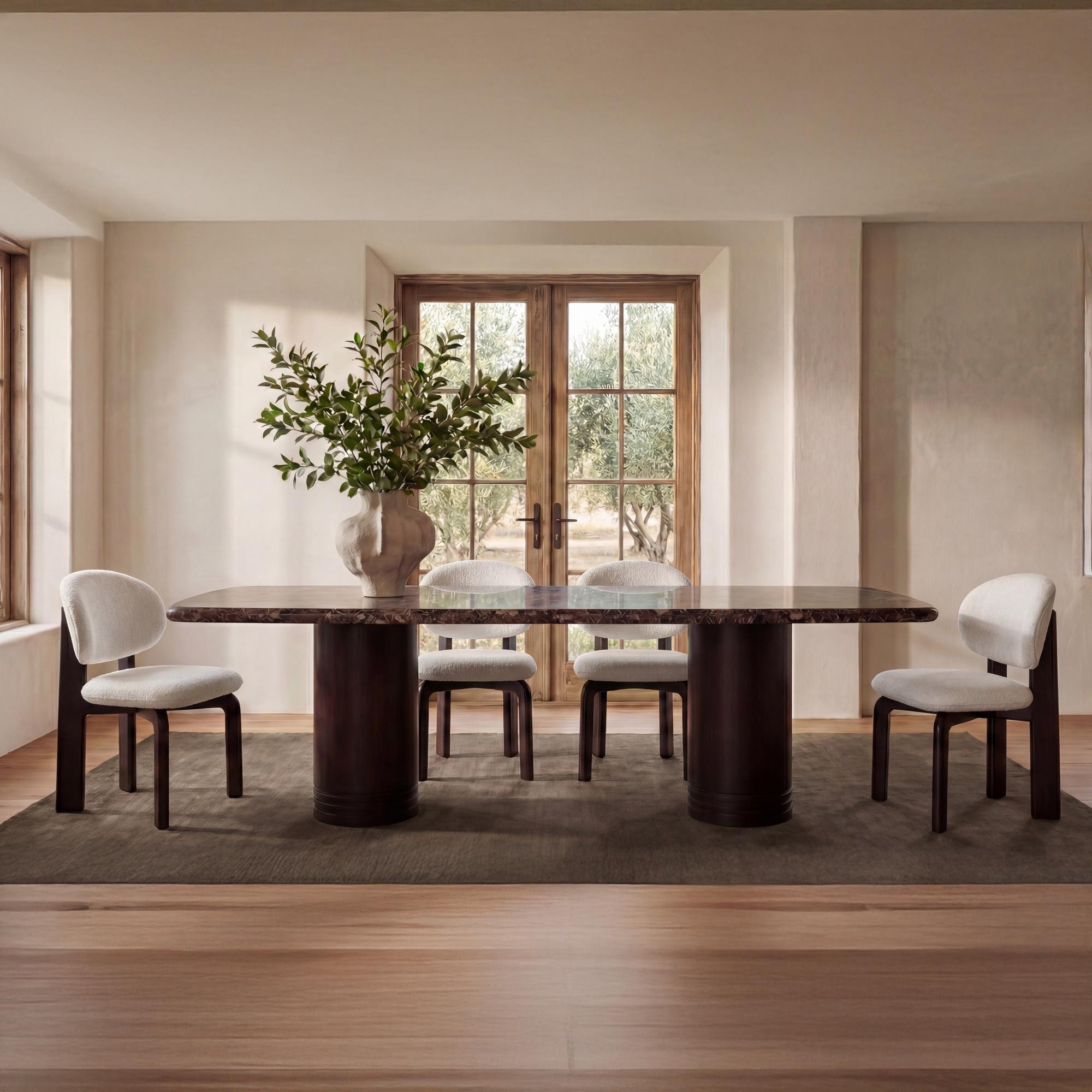 Sami Dining Chair White Set Of Two - Image 2