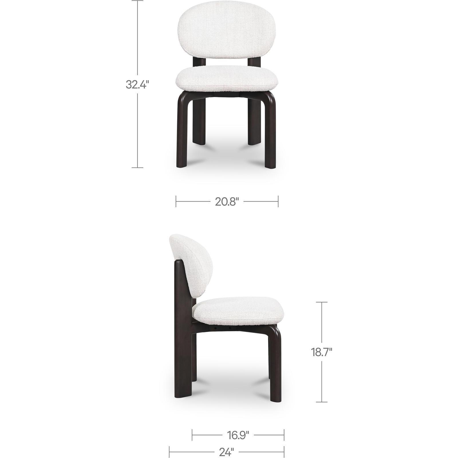 Sami Dining Chair White Set Of Two - Image 3