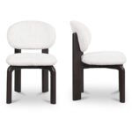 Sami Dining Chair White Set Of Two - Image 4